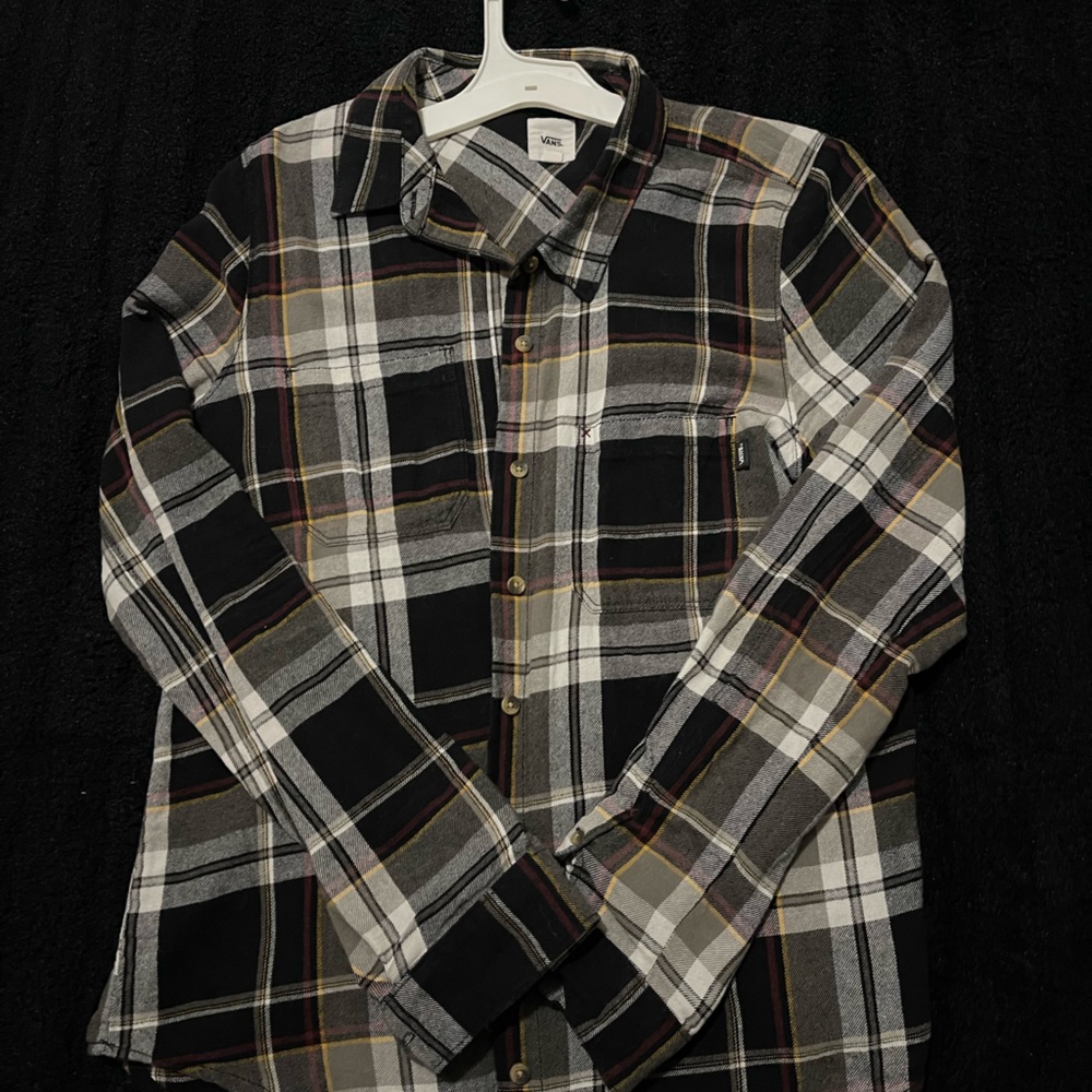 Vans Long Sleeve Flannel Shirt